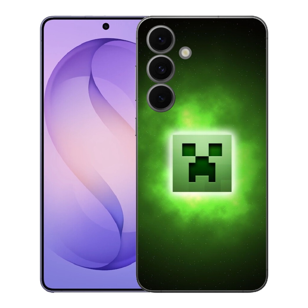 Gélový kryt mmCase na Samsung Galaxy S26 FE - minecraft