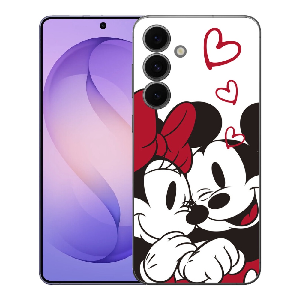 Gélový kryt mmCase na Samsung Galaxy S26 FE - mínnie a mickey