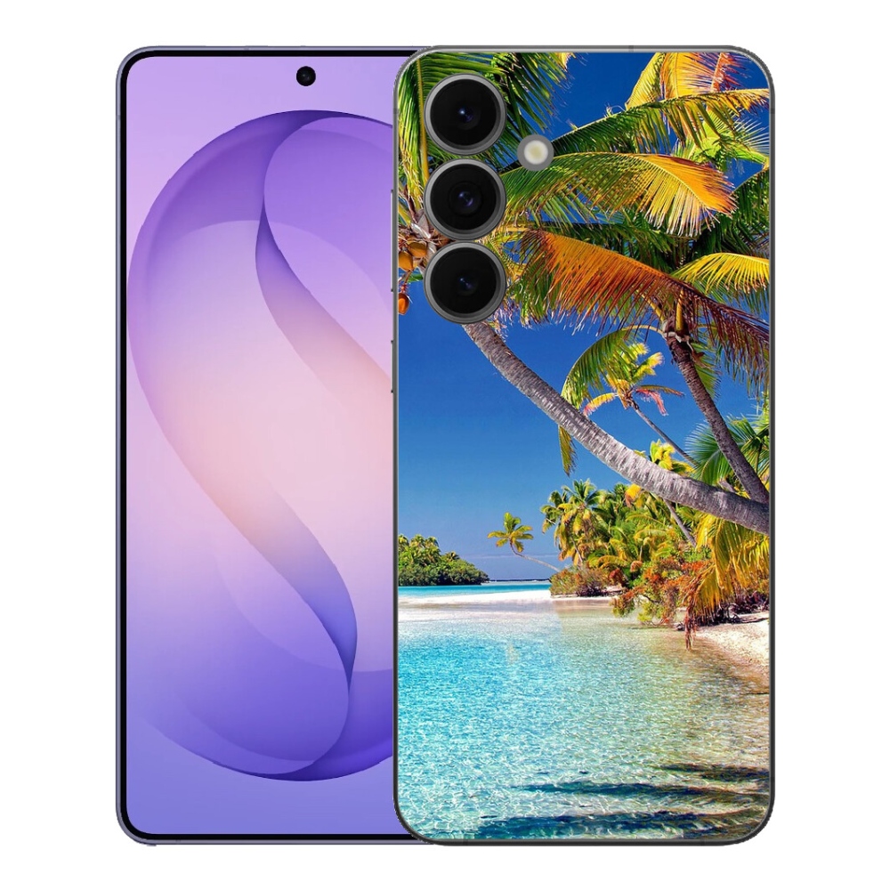 Gélový kryt mmCase na Samsung Galaxy S26 FE - morská pláž