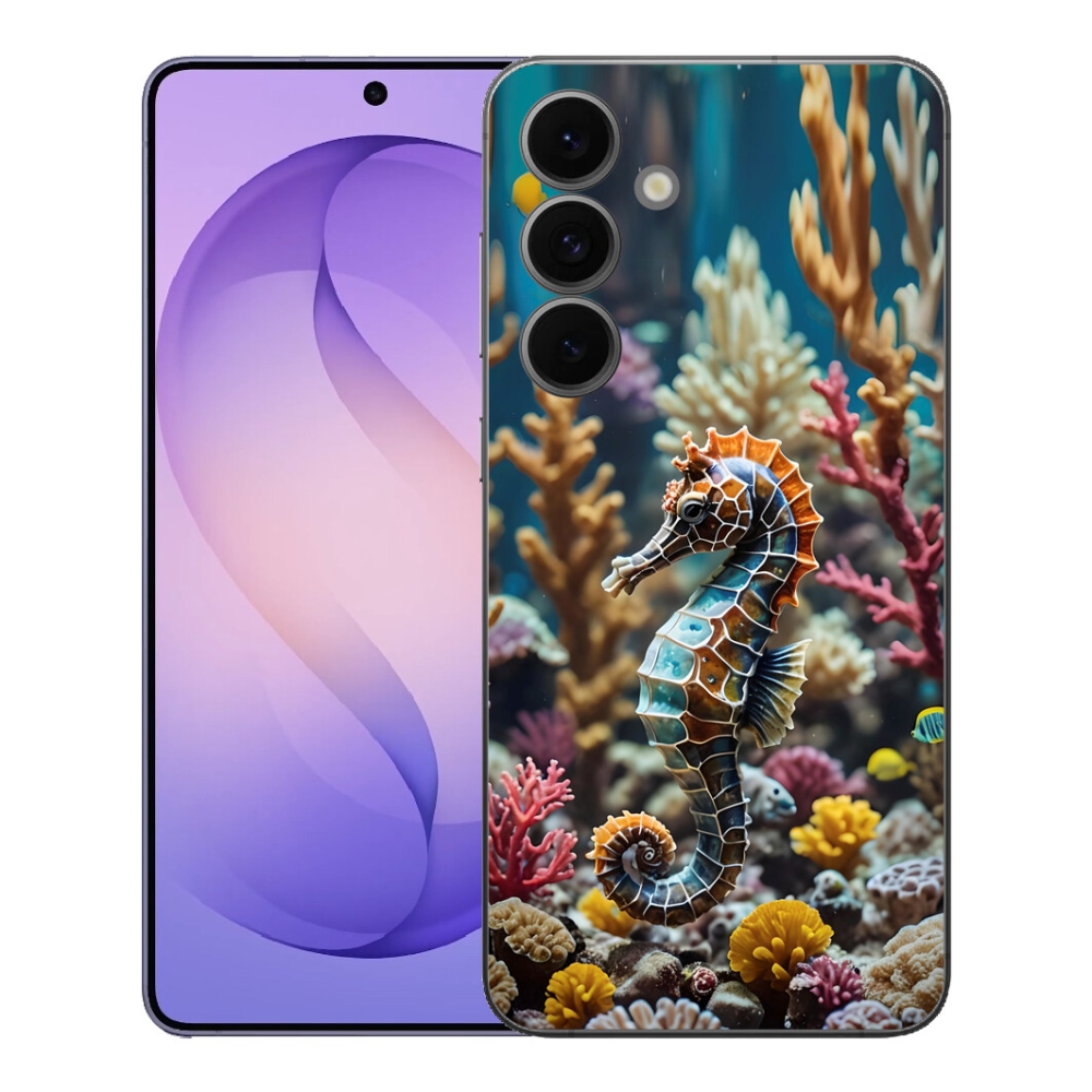Gélový kryt mmCase na Samsung Galaxy S26 FE - morský koník 2