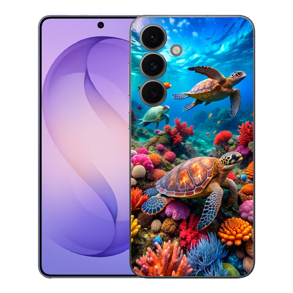 Gélový kryt mmCase na Samsung Galaxy S26 FE - morský svet 2