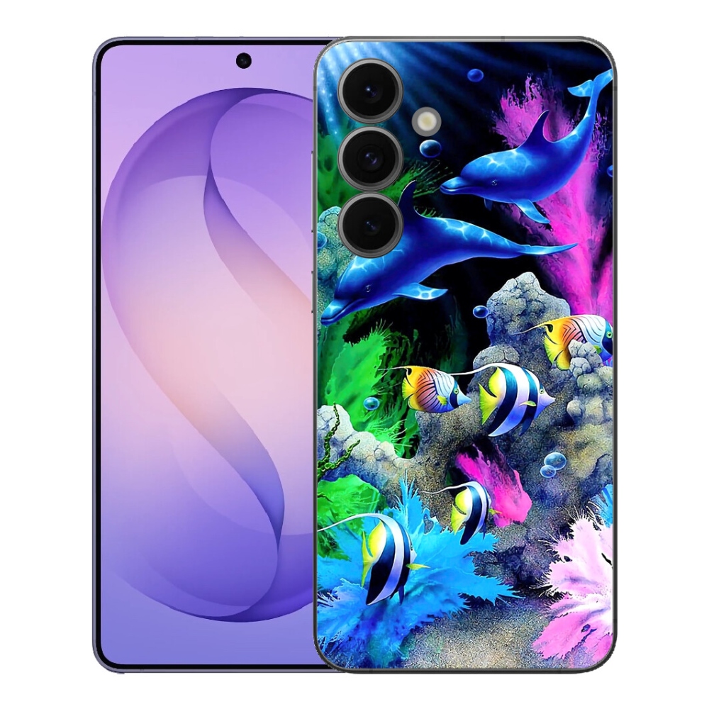 Gélový kryt mmCase na Samsung Galaxy S26 FE - morský svet