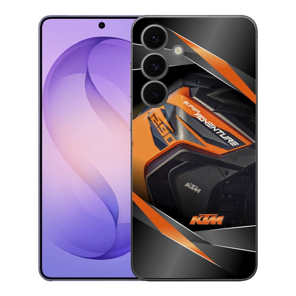 Gélový kryt mmCase na Samsung Galaxy S26 FE - motorka ktm