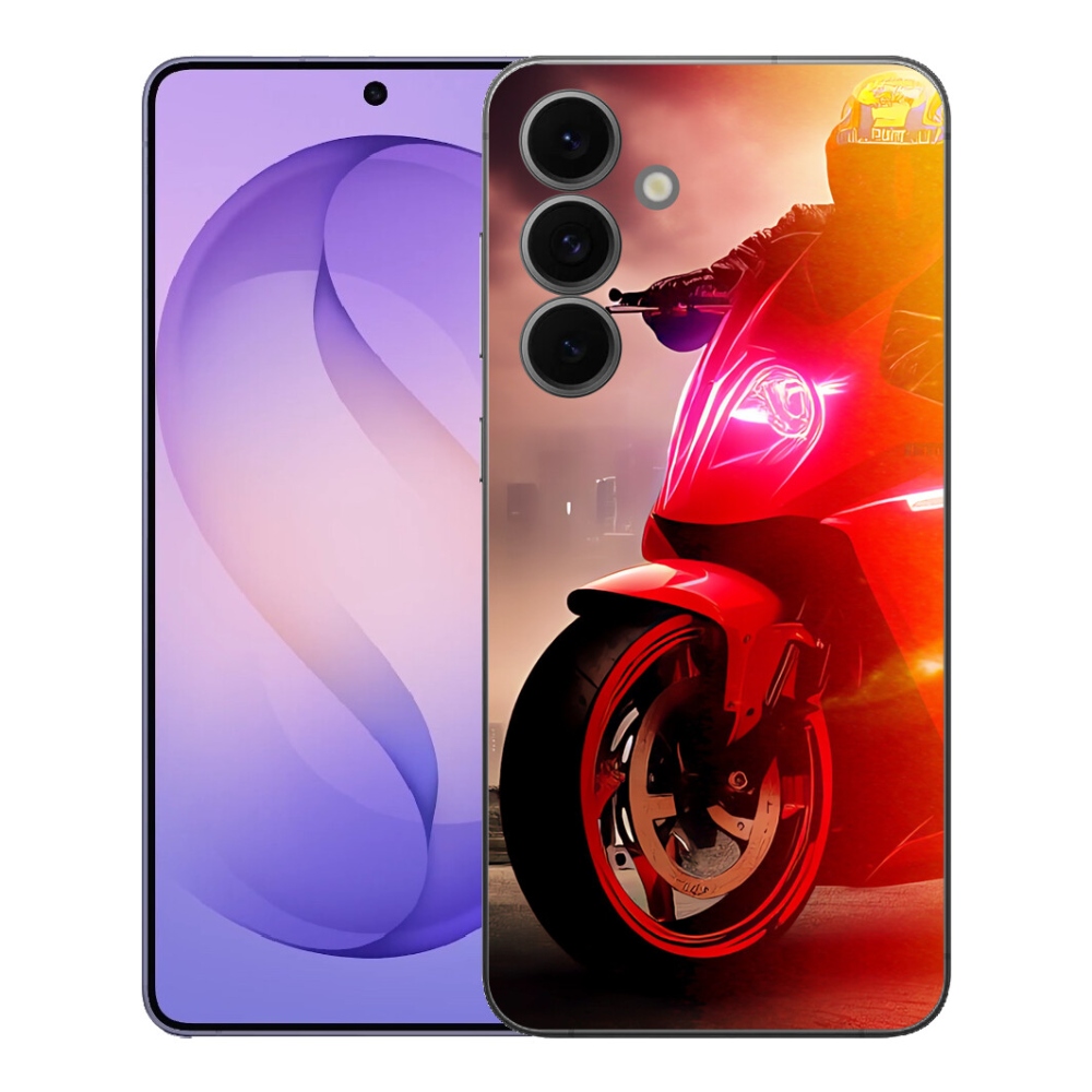 Gélový kryt mmCase na Samsung Galaxy S26 FE - motorka