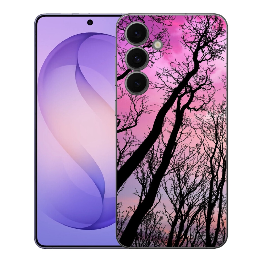 Gélový kryt mmCase na Samsung Galaxy S26 FE - opadané stromy