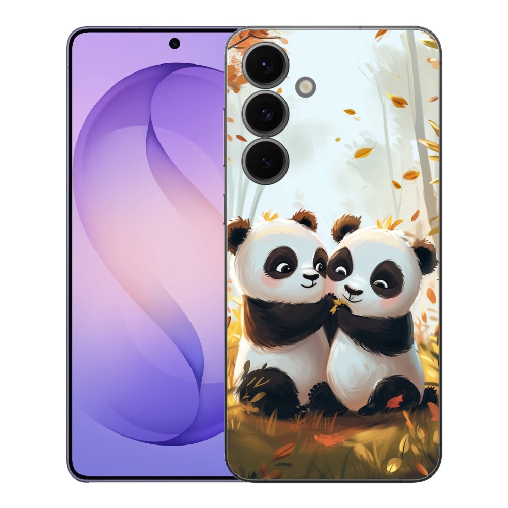 Gélový kryt mmCase na Samsung Galaxy S26 FE - pandy