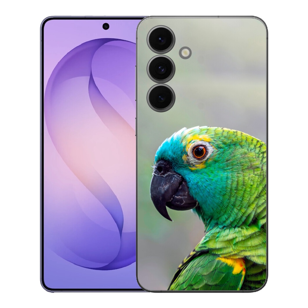 Gélový kryt mmCase na Samsung Galaxy S26 FE - papagáj amazoňan