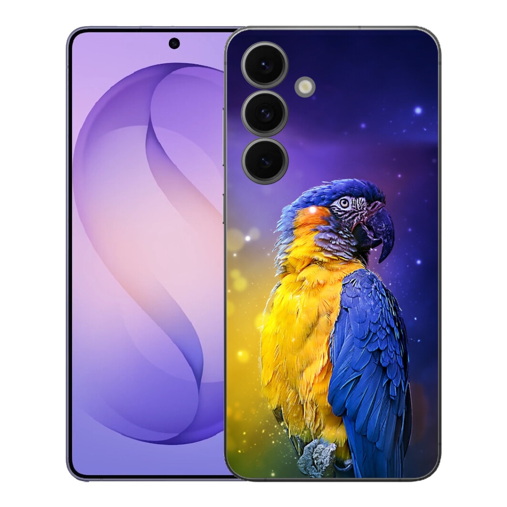 Gélový kryt mmCase na Samsung Galaxy S26 FE - papagáj ara 1