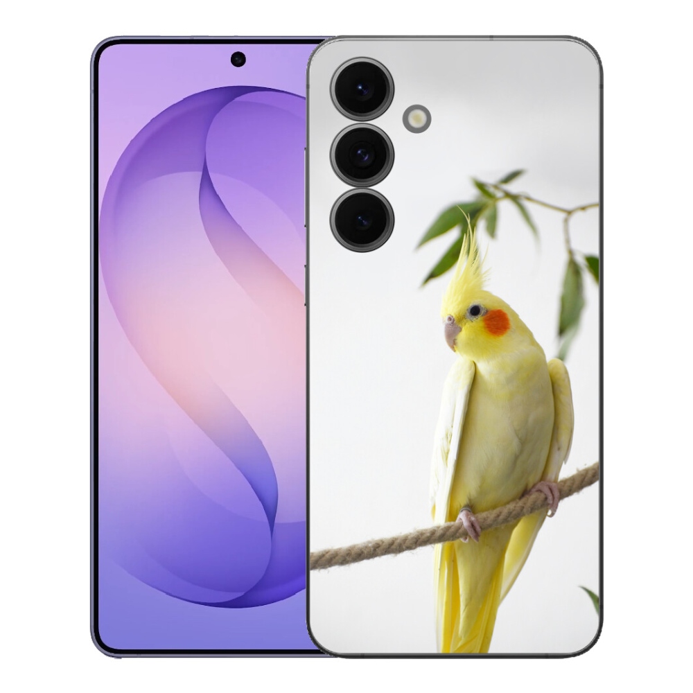 Gélový kryt mmCase na Samsung Galaxy S26 FE - papagáj korela chocholatá