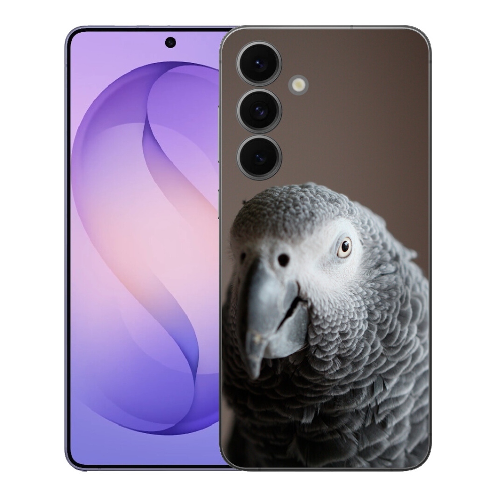 Gélový kryt mmCase na Samsung Galaxy S26 FE - papagáj žako 2