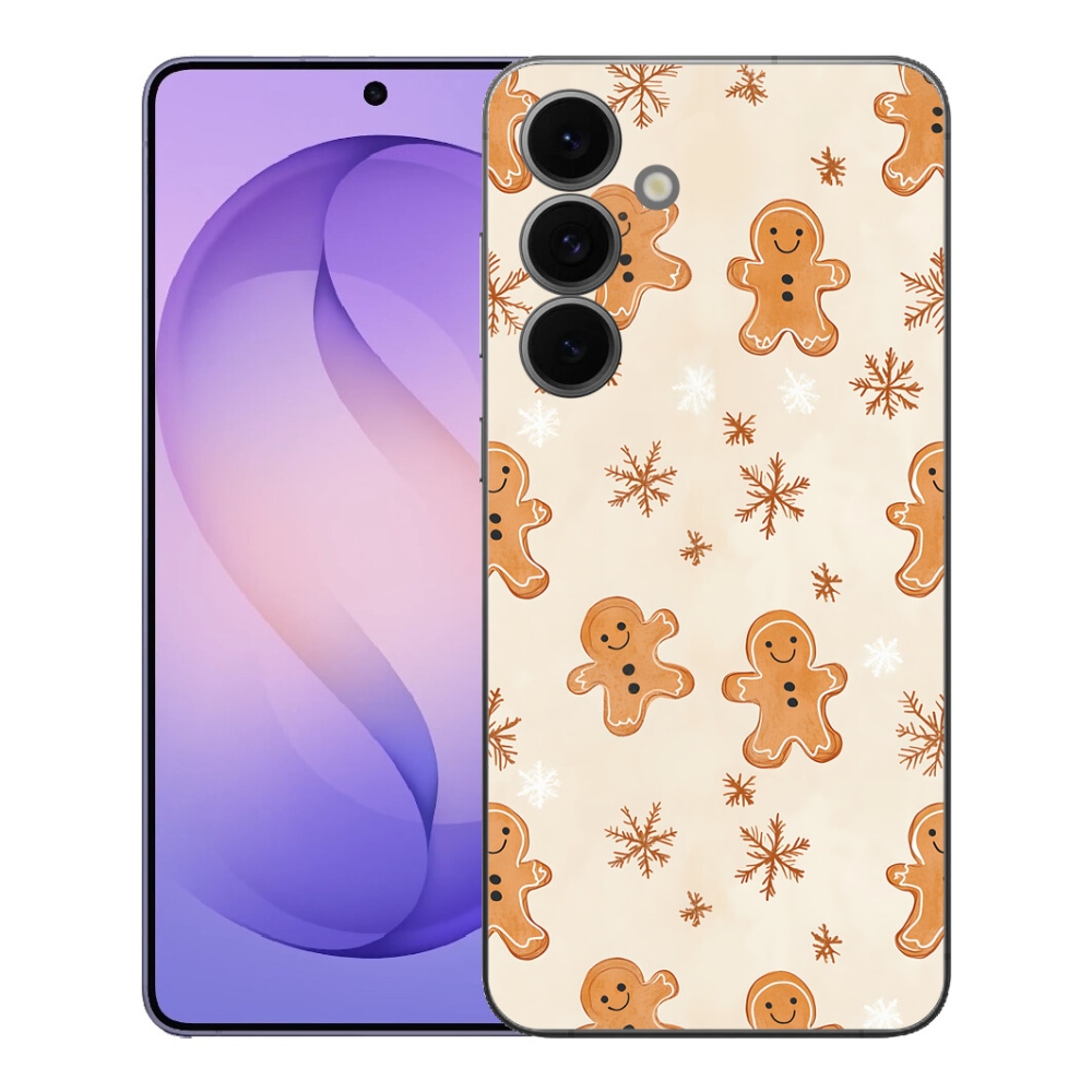 Gélový kryt mmCase na Samsung Galaxy S26 FE - perníčkový motív 3