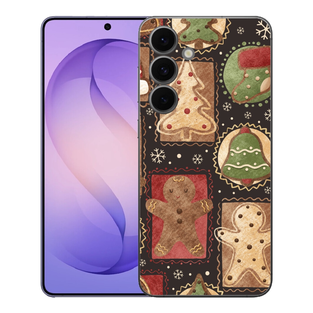 Gélový kryt mmCase na Samsung Galaxy S26 FE - perníčkový motív 5