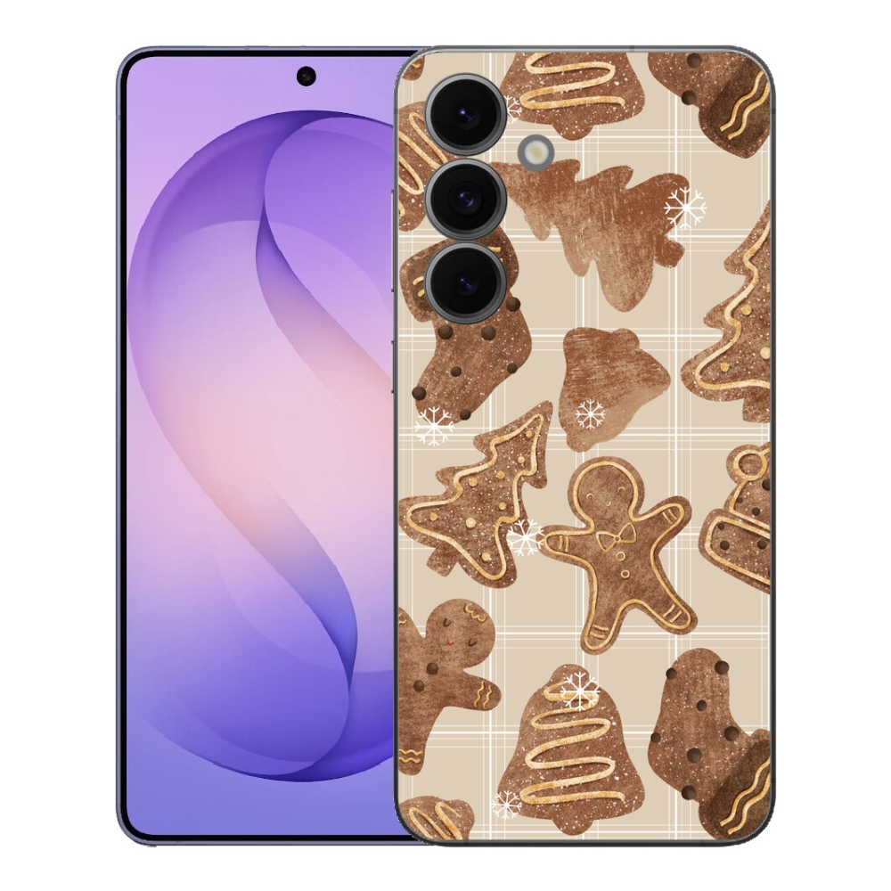 Gélový kryt mmCase na Samsung Galaxy S26 FE - perníčkový motív 6