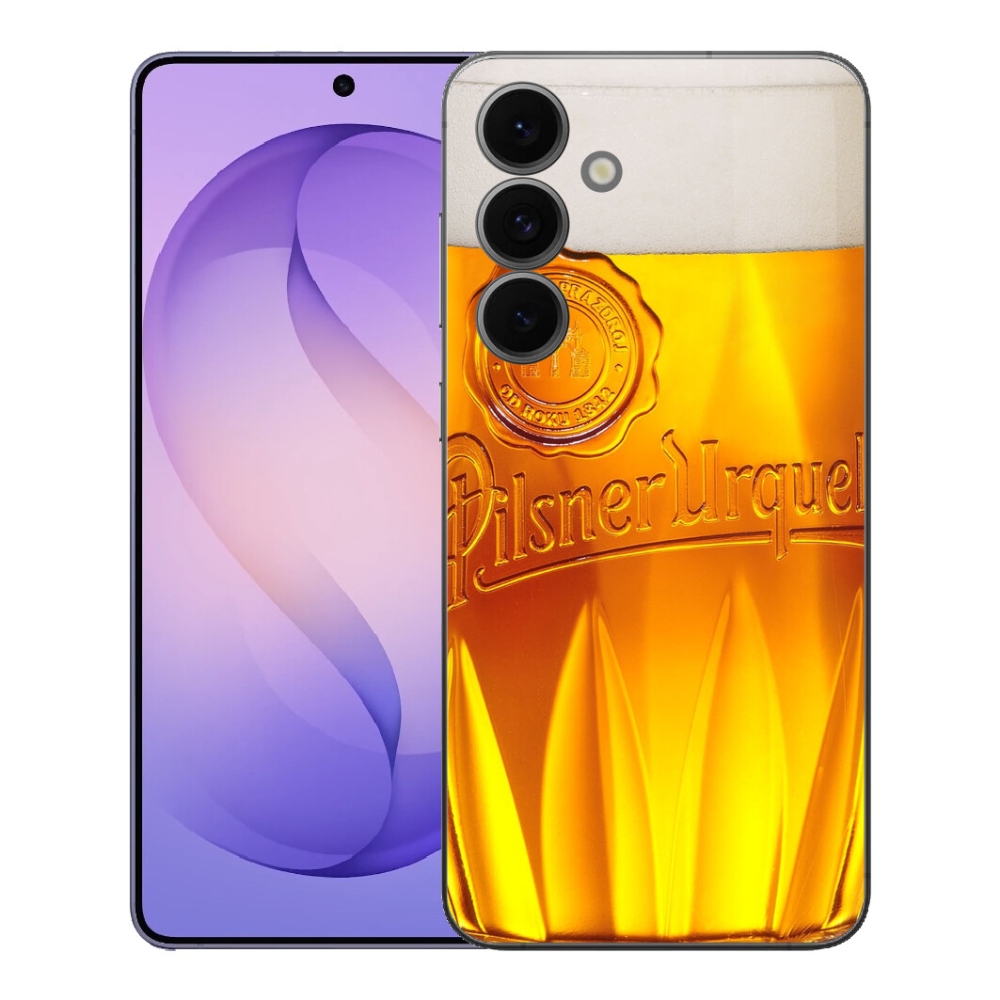 Gélový kryt mmCase na Samsung Galaxy S26 FE - pivo