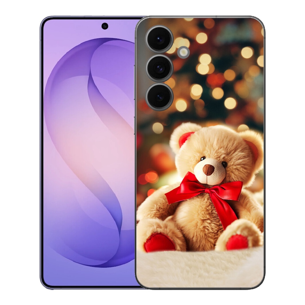 Gélový kryt mmCase na Samsung Galaxy S26 FE - plyšový medvedík