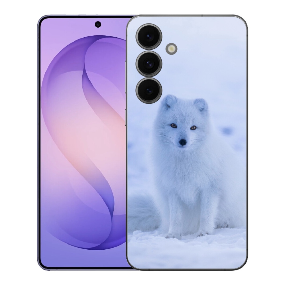 Gélový kryt mmCase na Samsung Galaxy S26 FE - polárna líška