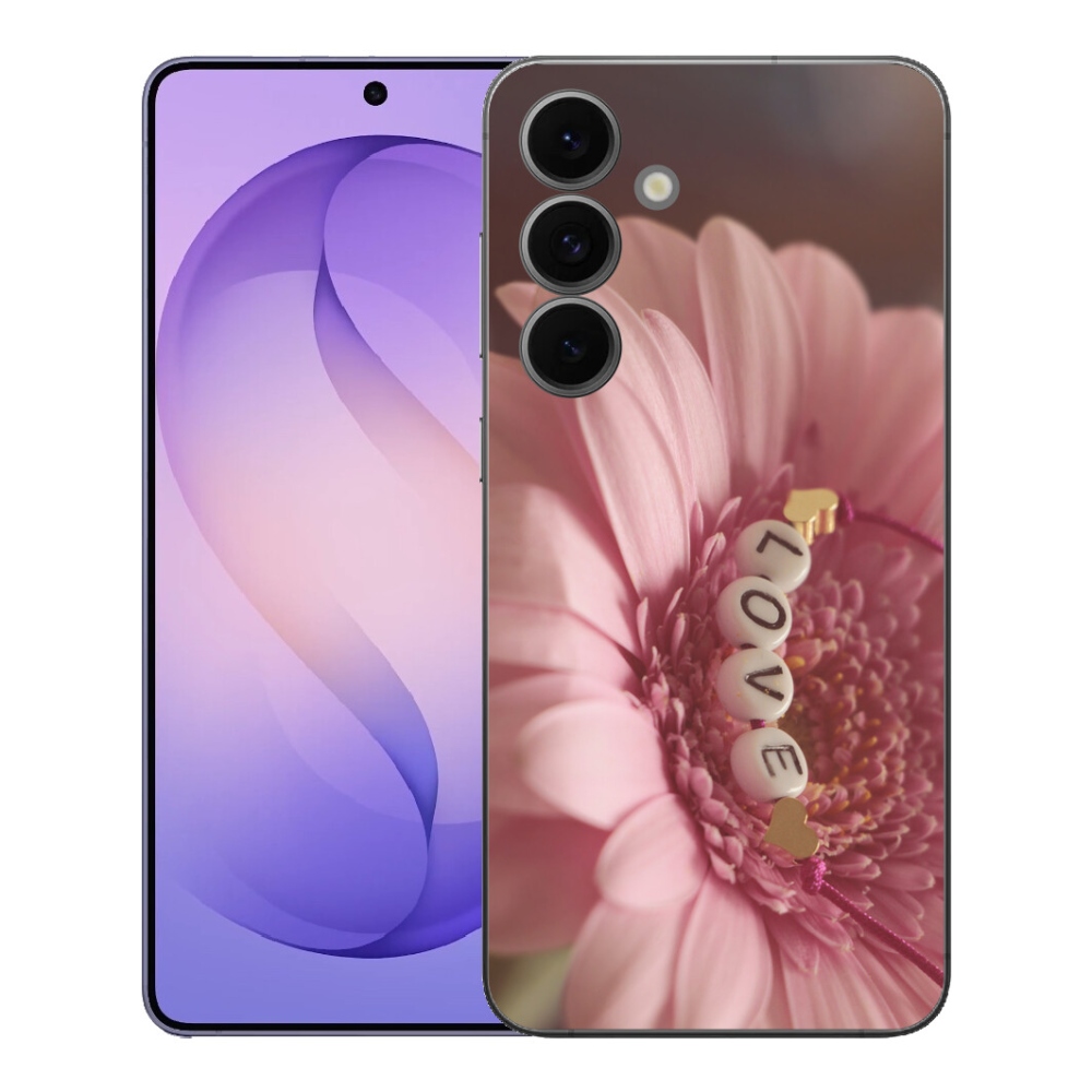 Gélový kryt mmCase na Samsung Galaxy S26 FE - prívesok love