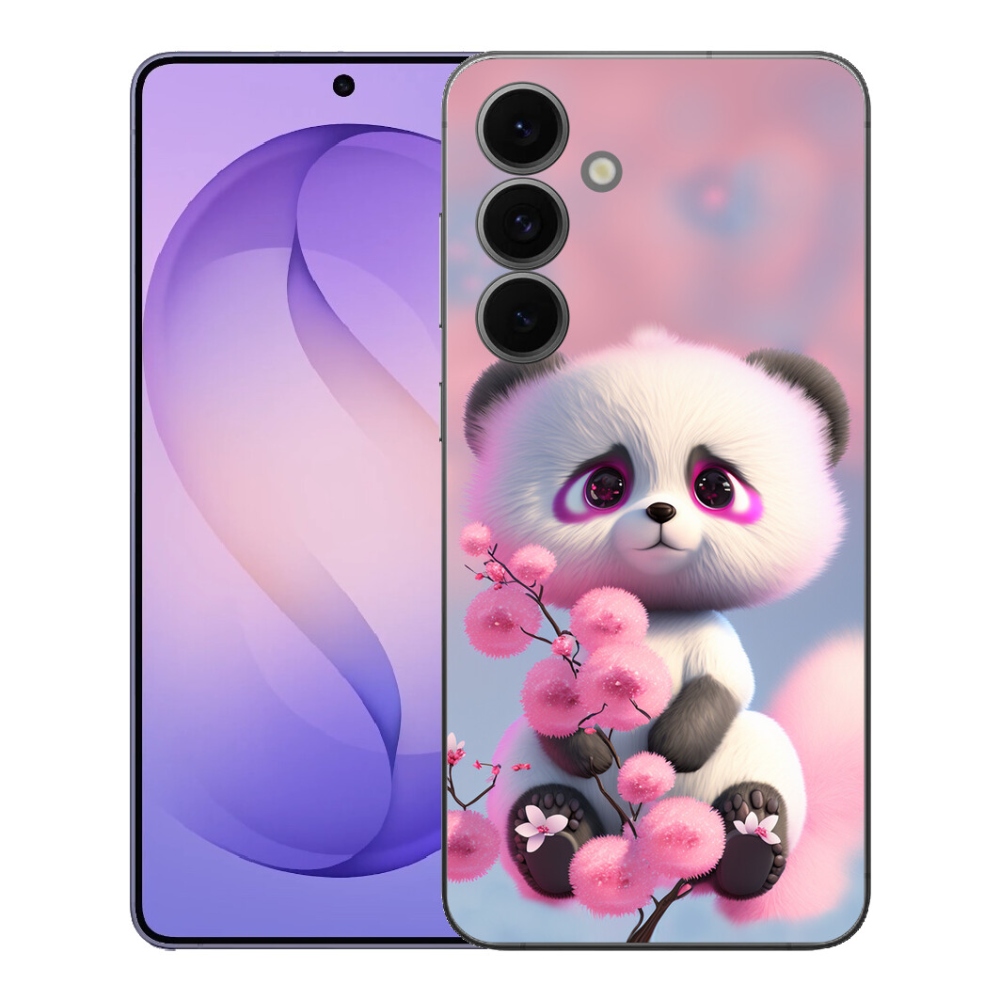 Gélový kryt mmCase na Samsung Galaxy S26 FE - roztomilá panda 1