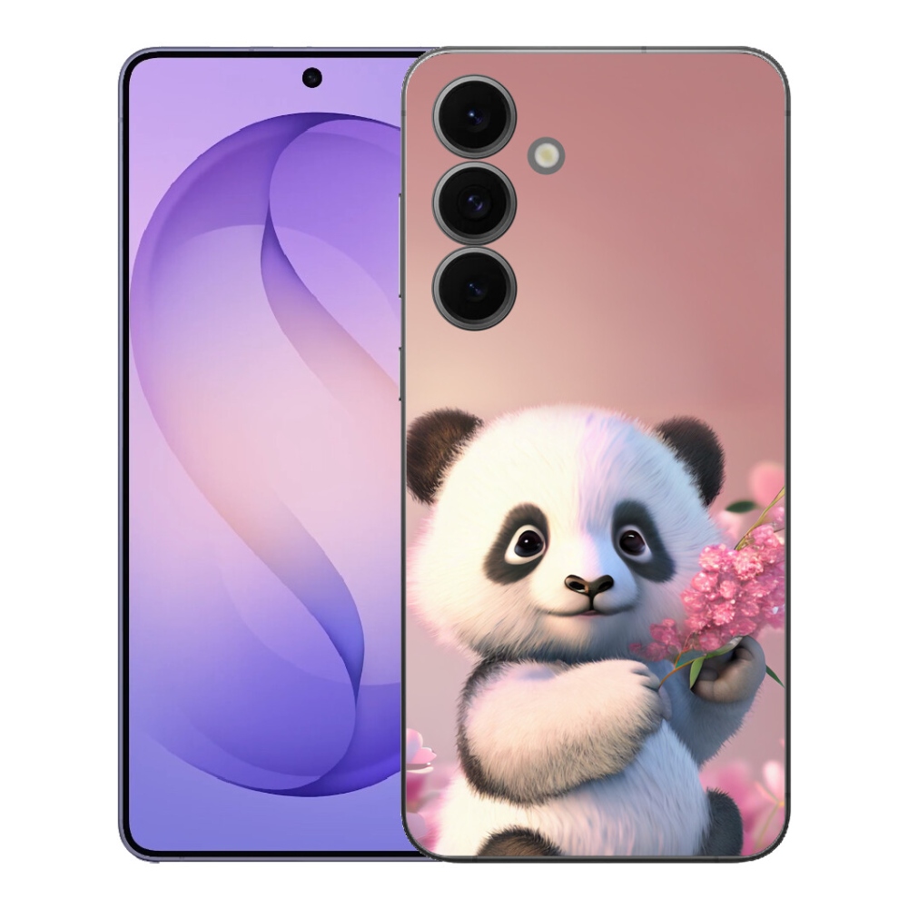 Gélový kryt mmCase na Samsung Galaxy S26 FE - roztomilá panda