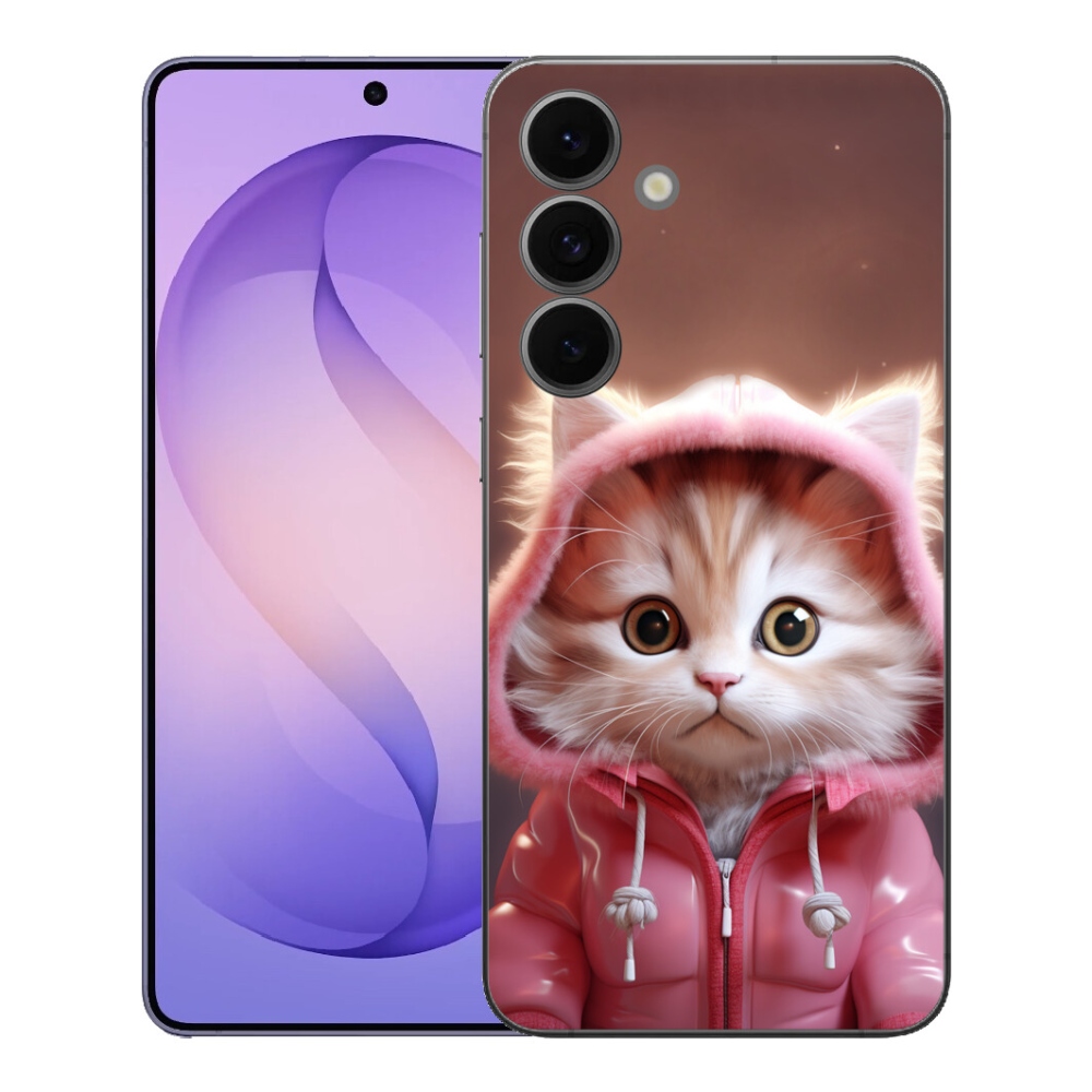 Gélový kryt mmCase na Samsung Galaxy S26 FE - roztomilé mačiatko 3