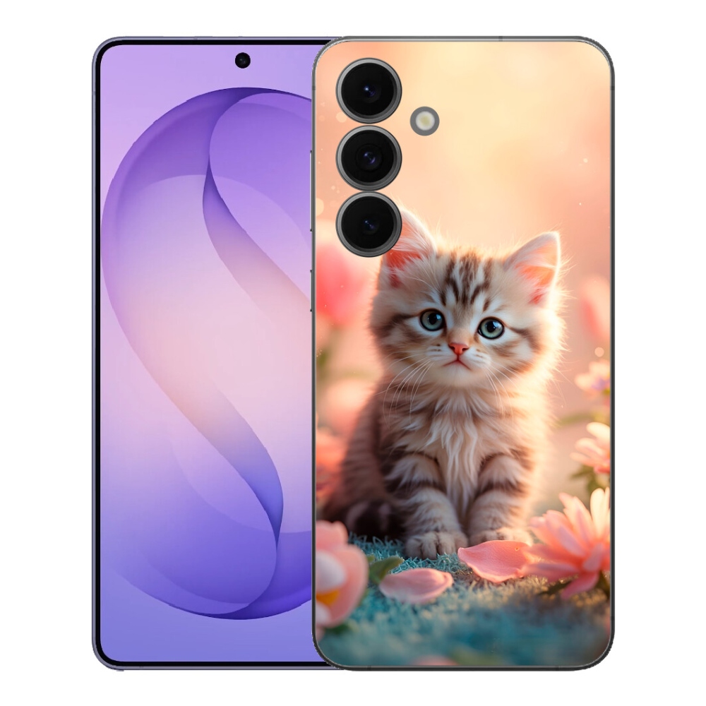 Gélový kryt mmCase na Samsung Galaxy S26 FE - roztomilé mačiatko 8