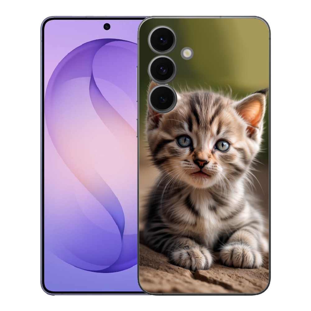 Gélový kryt mmCase na Samsung Galaxy S26 FE - roztomilé mačiatko 9
