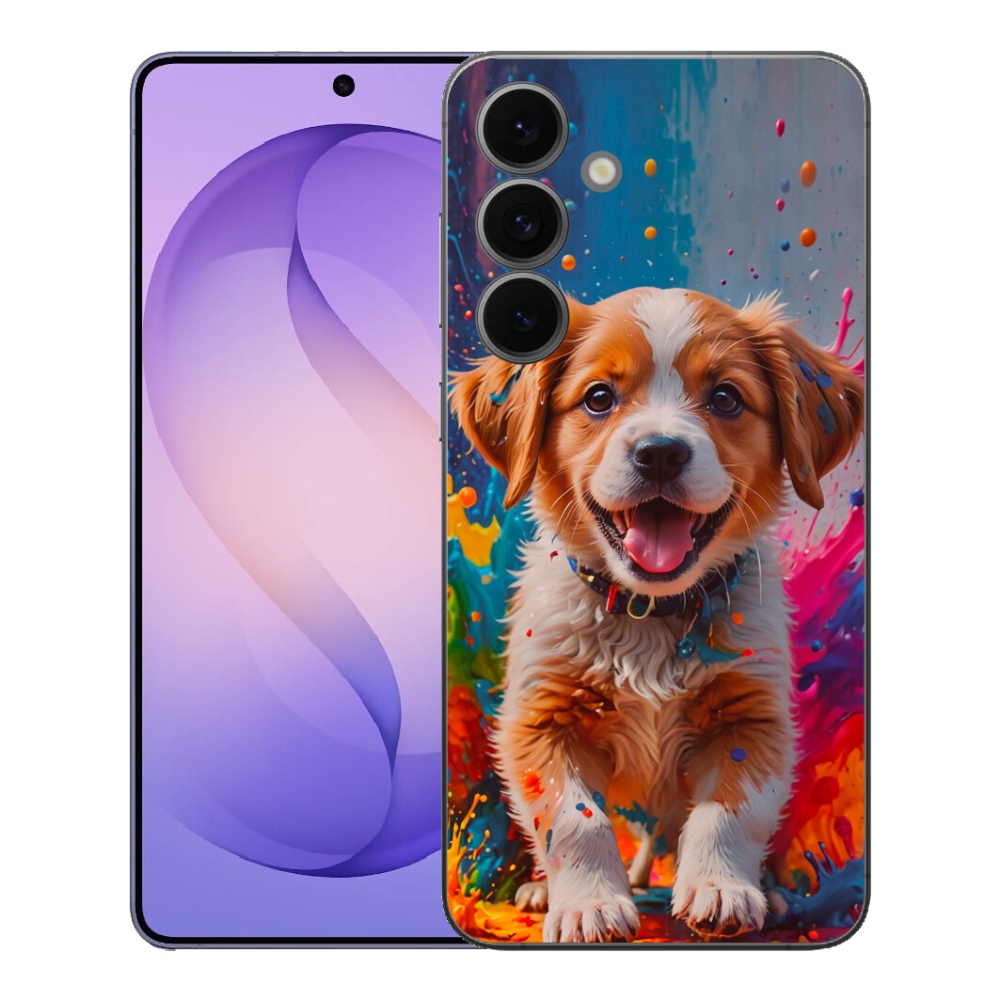 Gélový kryt mmCase na Samsung Galaxy S26 FE - roztomilé šteňa 3
