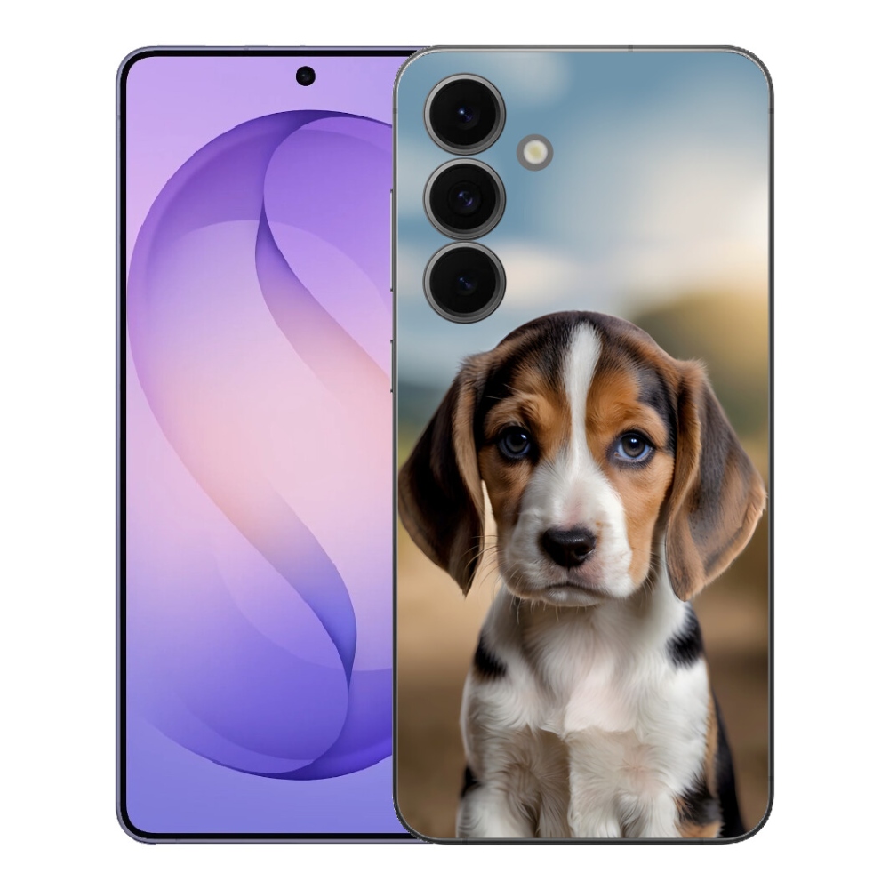 Gélový kryt mmCase na Samsung Galaxy S26 FE - roztomilý bígl