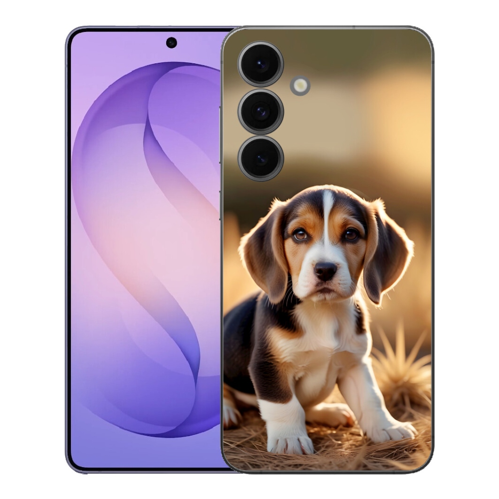 Gélový kryt mmCase na Samsung Galaxy S26 FE - roztomilý bígl