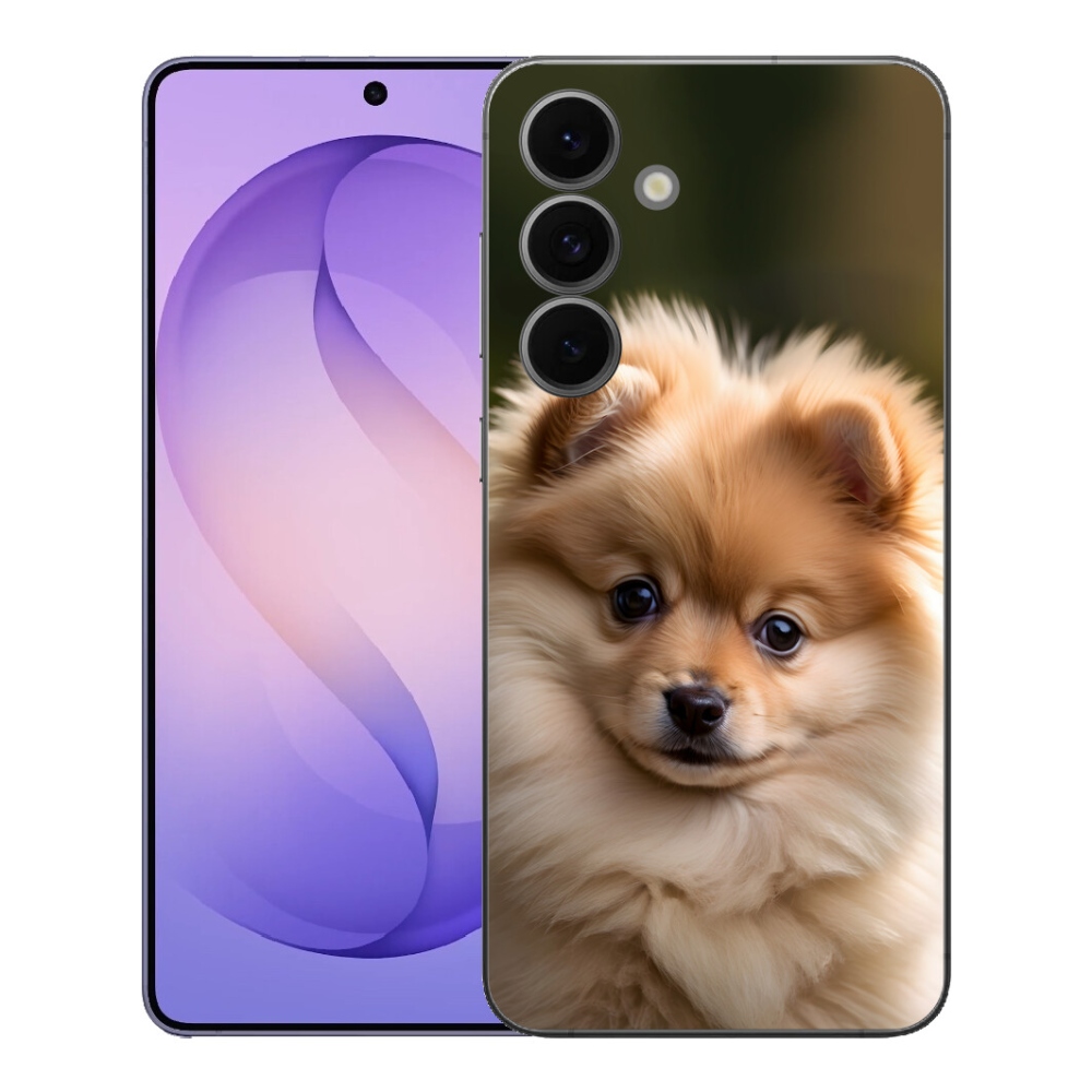 Gélový kryt mmCase na Samsung Galaxy S26 FE - roztomilý pomeranian 2