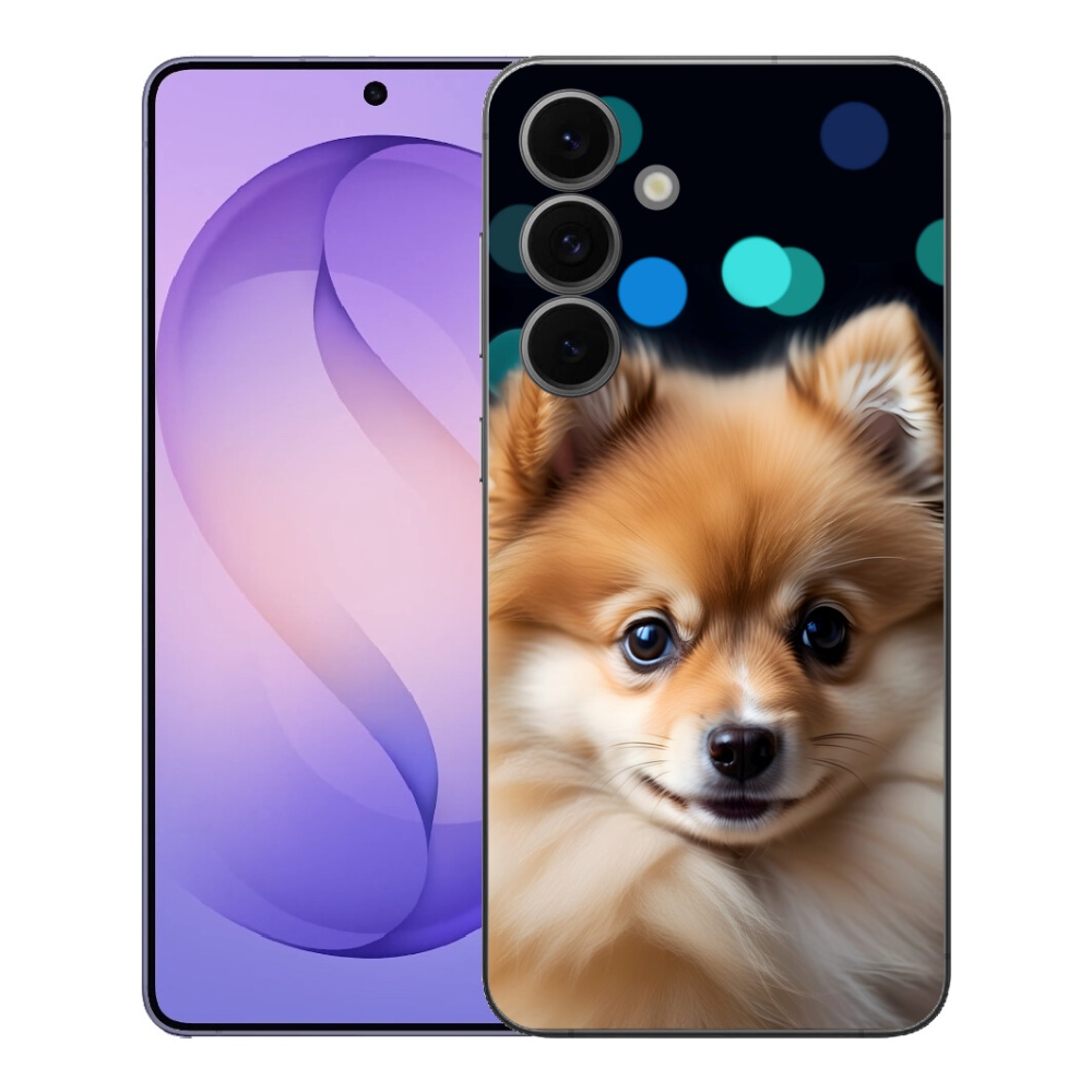 Gélový kryt mmCase na Samsung Galaxy S26 FE - roztomilý pomeranian