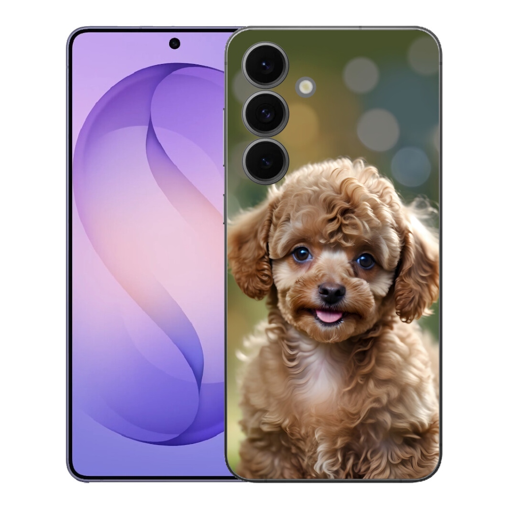 Gélový kryt mmCase na Samsung Galaxy S26 FE - roztomilý pudel