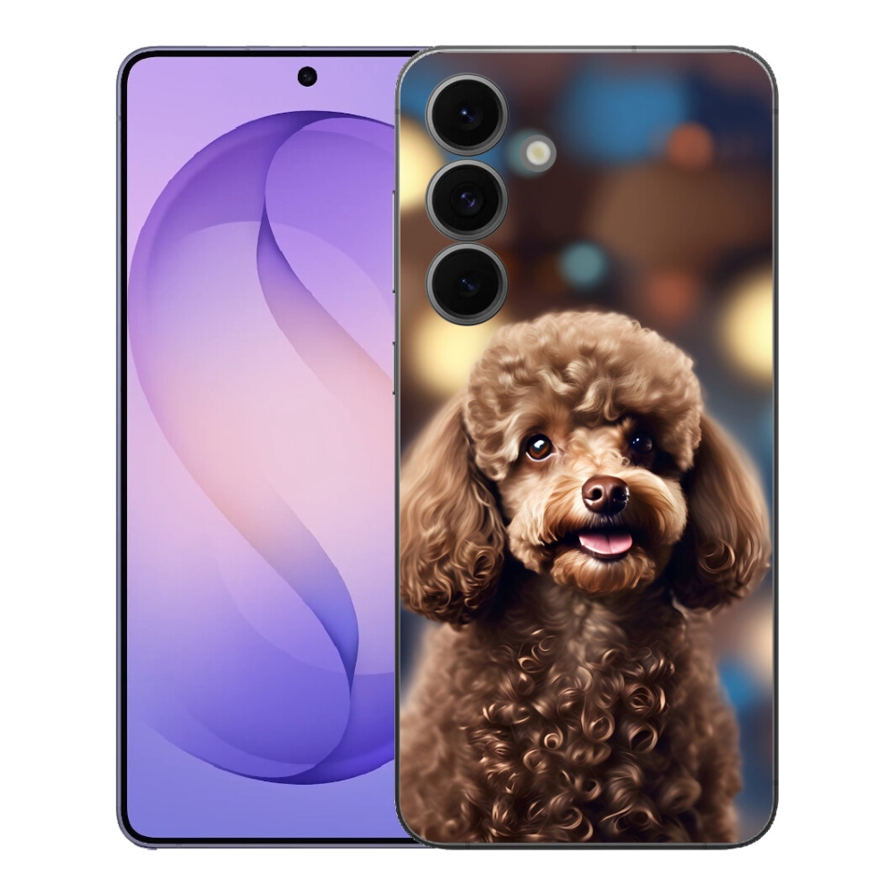 Gélový kryt mmCase na Samsung Galaxy S26 FE - roztomilý pudel