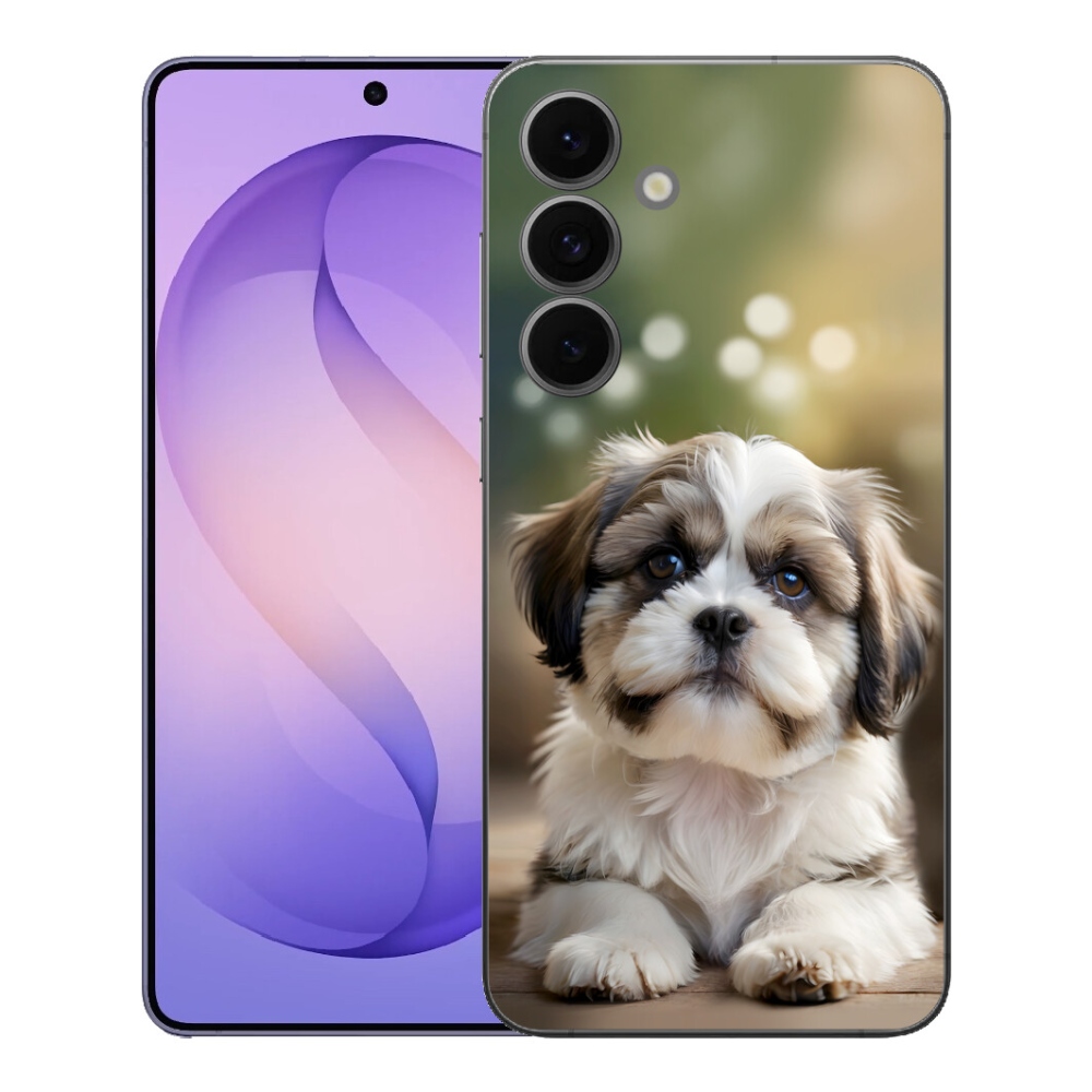 Gélový kryt mmCase na Samsung Galaxy S26 FE - roztomilý shih-tzu