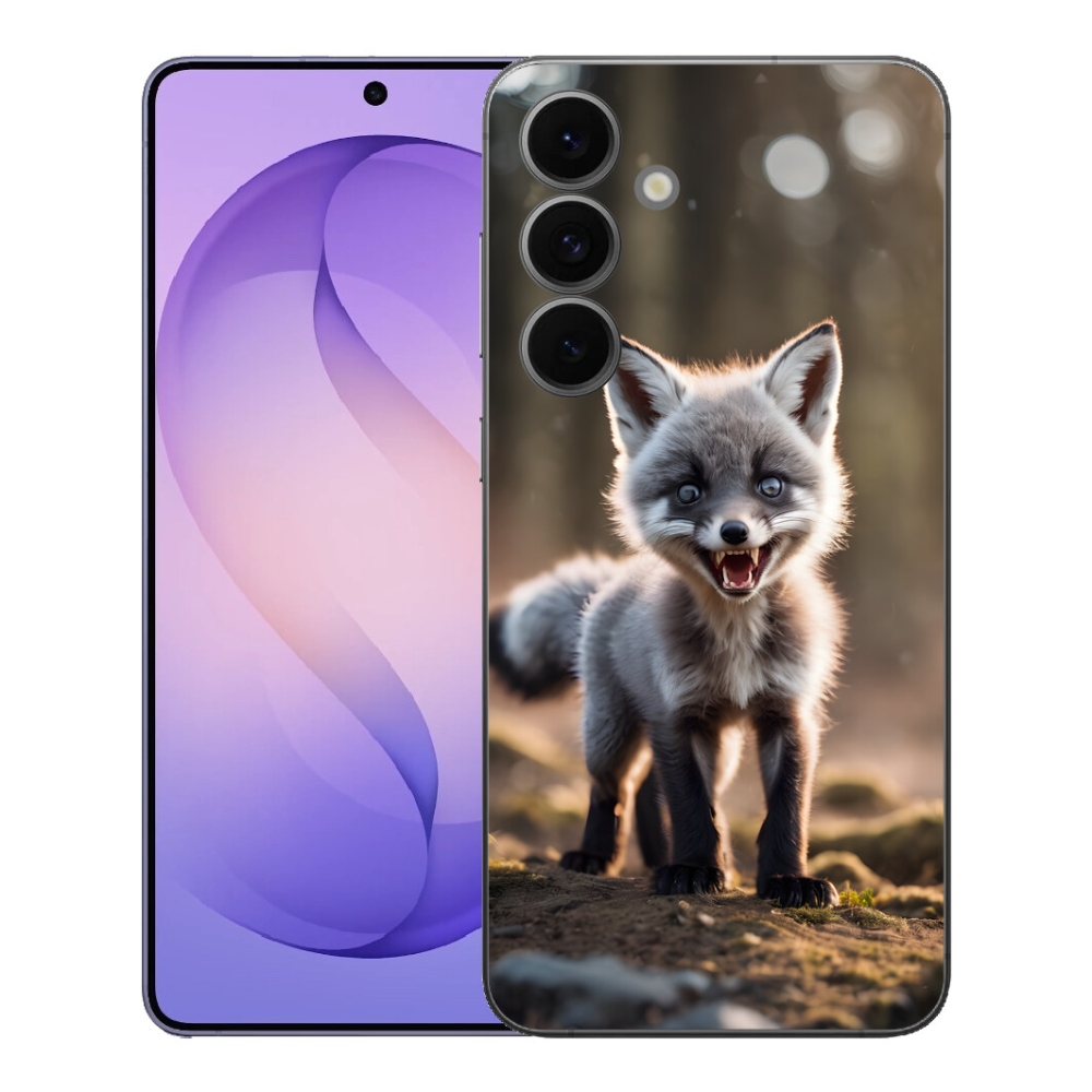 Gélový kryt mmCase na Samsung Galaxy S26 FE - rozzúrená líška