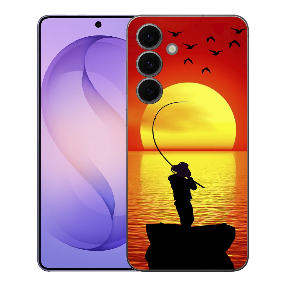Gélový kryt mmCase na Samsung Galaxy S26 FE - rybárčenie