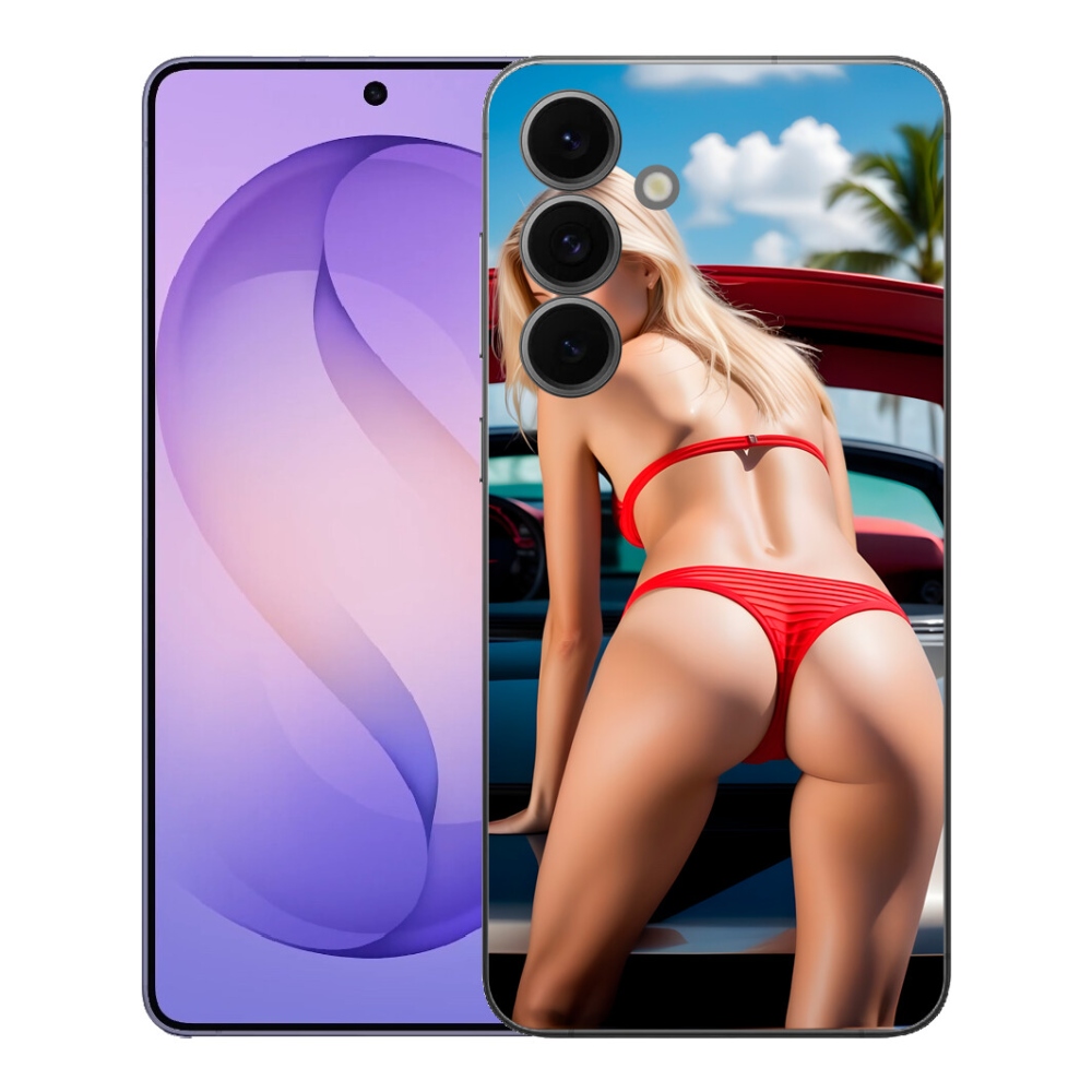 Gélový kryt mmCase na Samsung Galaxy S26 FE - sexy žena 2
