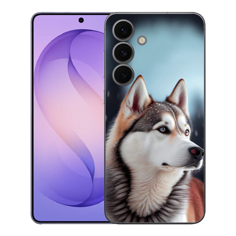 Gélový kryt mmCase na Samsung Galaxy S26 FE - sibírsky husky