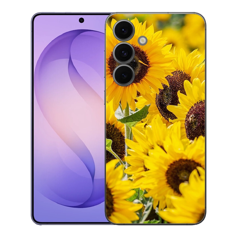 Gélový kryt mmCase na Samsung Galaxy S26 FE - slnečnica
