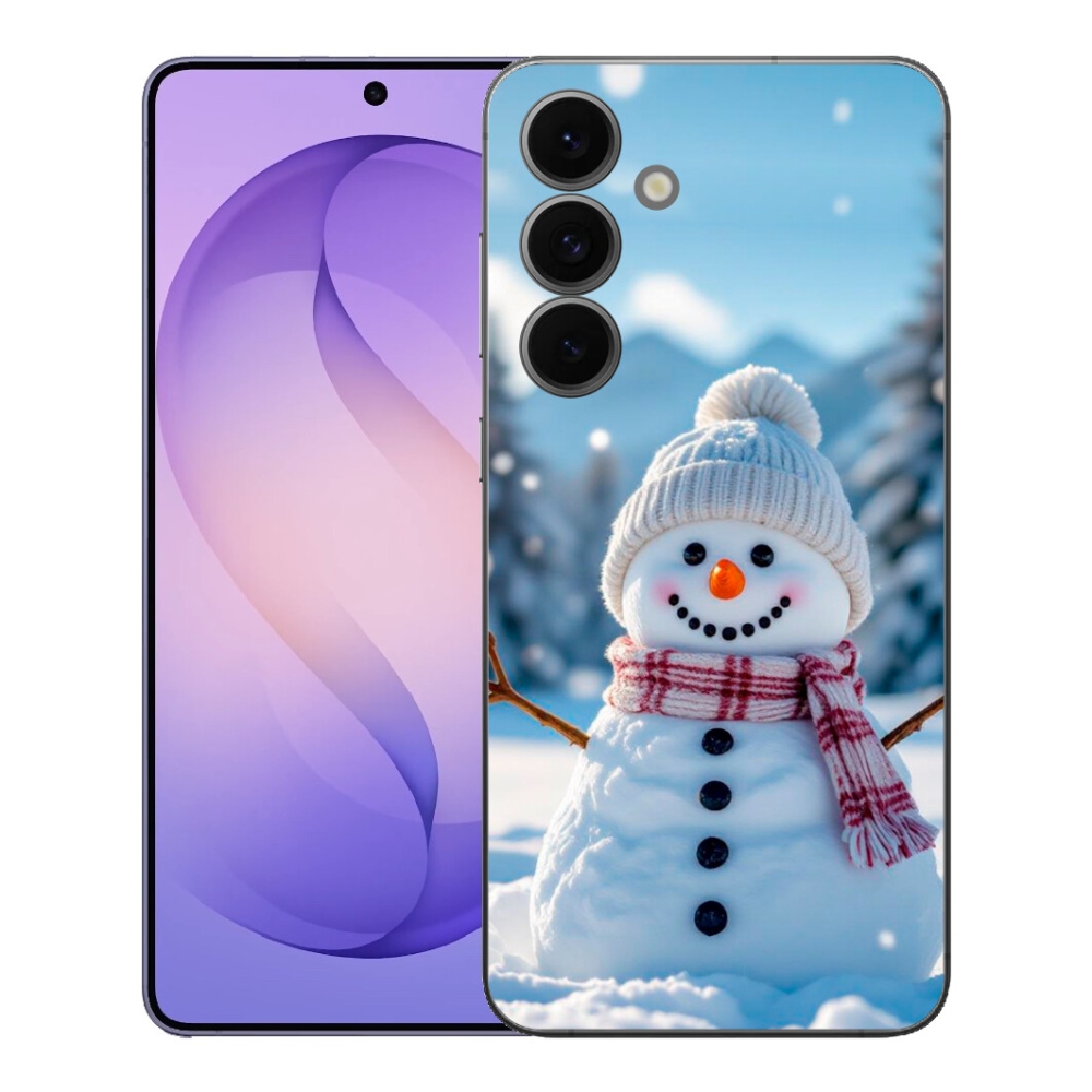 Gélový kryt mmCase na Samsung Galaxy S26 FE - snehuliak 3