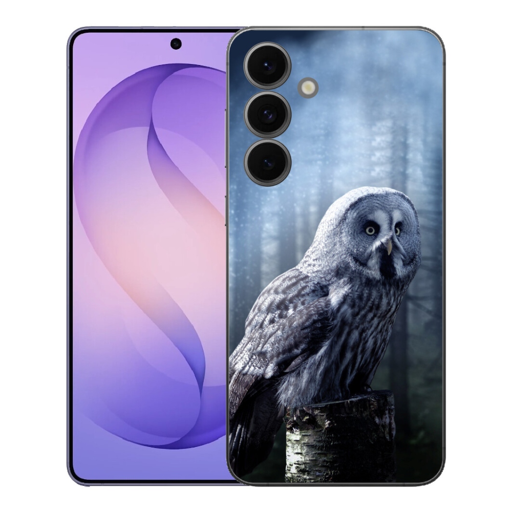 Gélový kryt mmCase na Samsung Galaxy S26 FE - sova