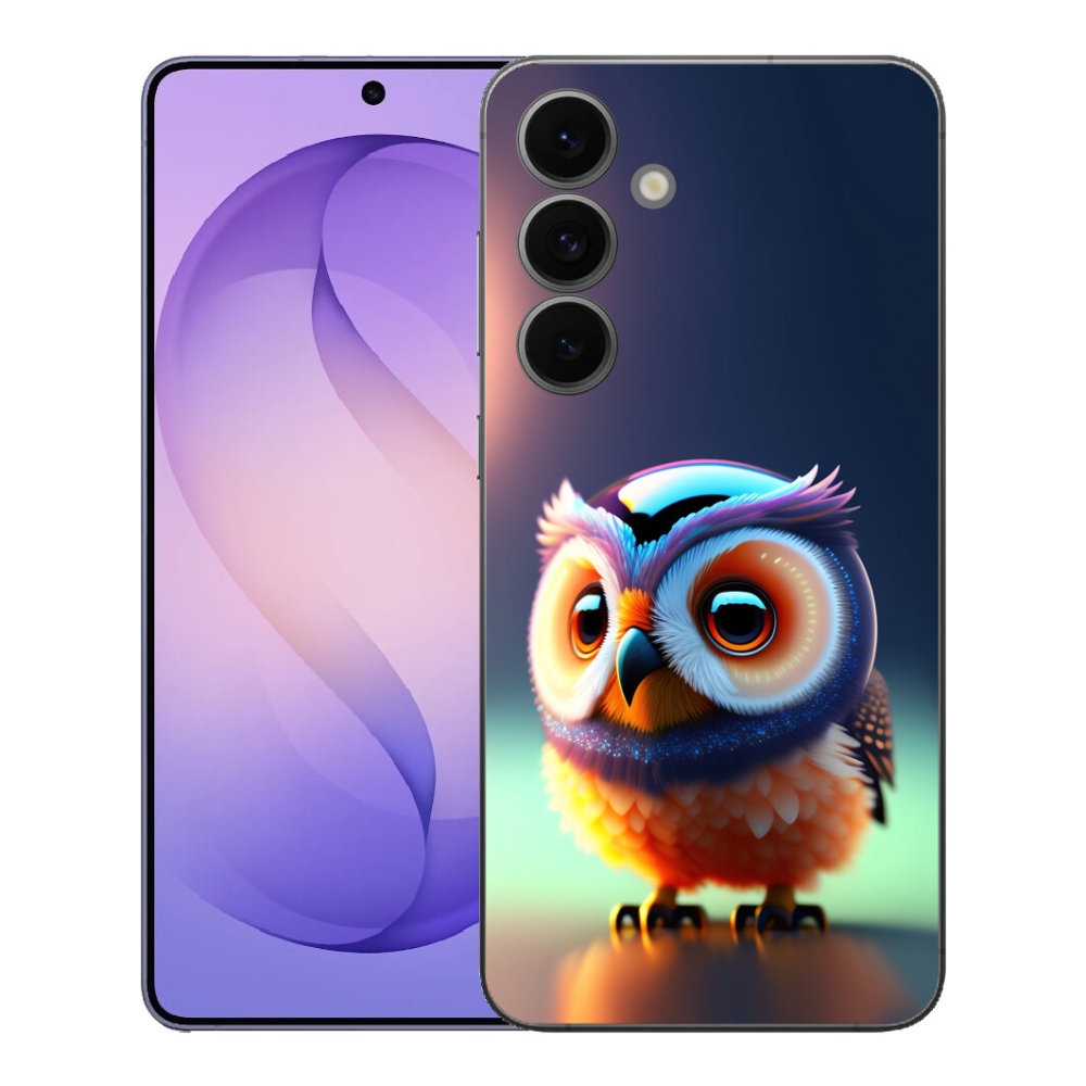 Gélový kryt mmCase na Samsung Galaxy S26 FE - sovička