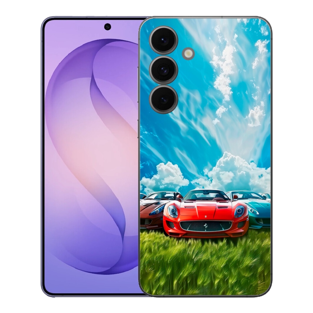 Gélový kryt mmCase na Samsung Galaxy S26 FE - športové vozidlá