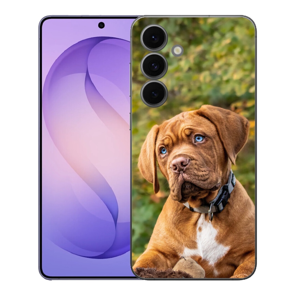 Gélový kryt mmCase na Samsung Galaxy S26 FE - šteňa