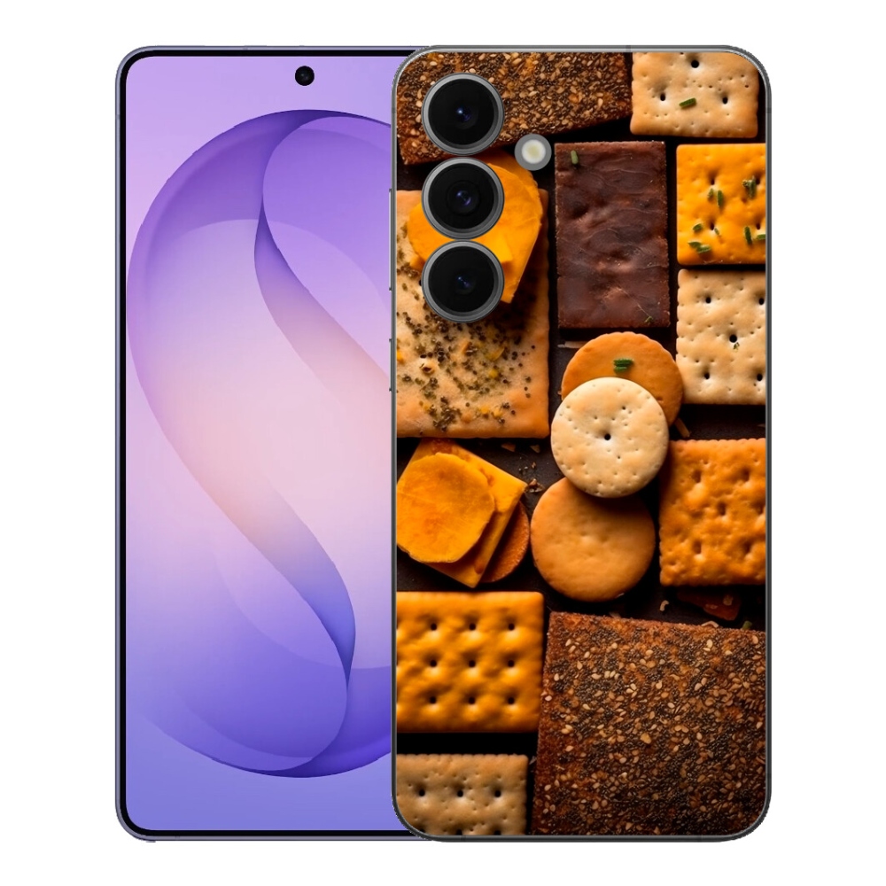 Gélový kryt mmCase na Samsung Galaxy S26 FE - sušienky