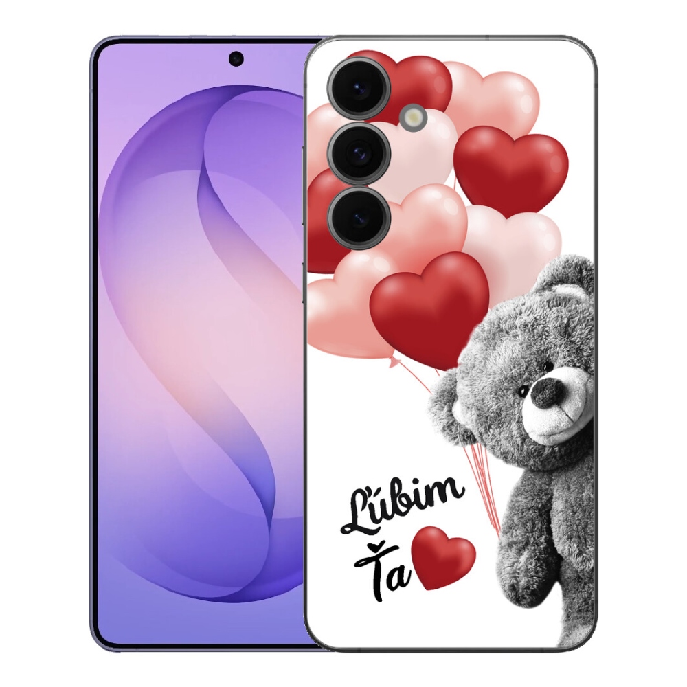 Gélový kryt mmCase na Samsung Galaxy S26 FE - ľúbim ťa sk
