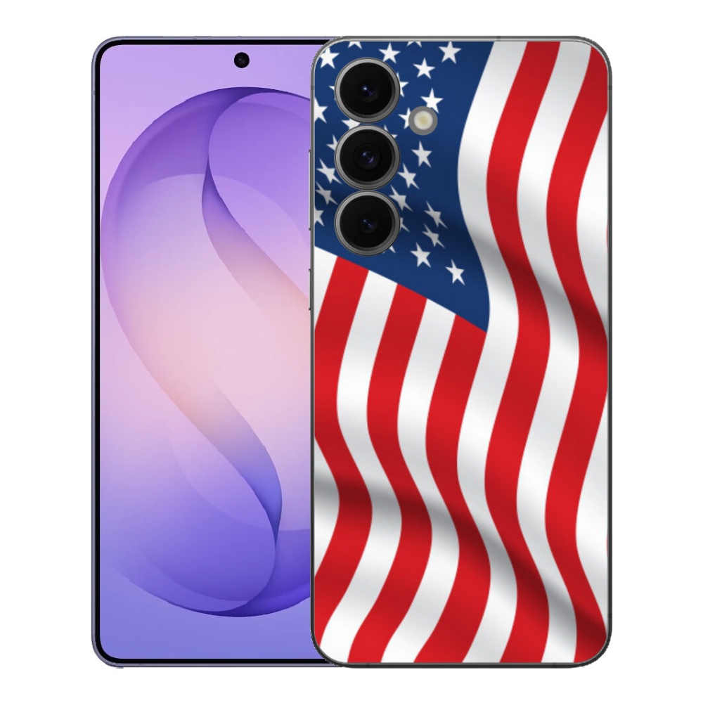 Gélový kryt mmCase na Samsung Galaxy S26 FE - vlajka USA