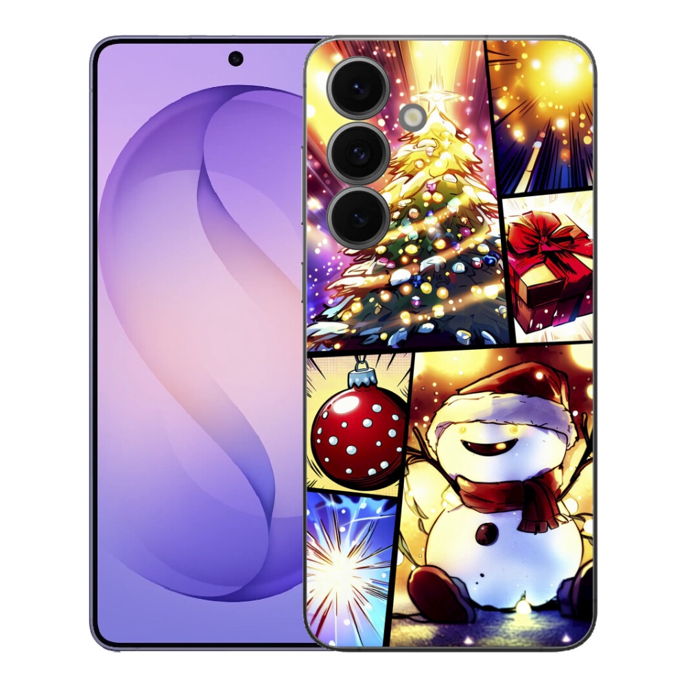 Gélový kryt mmCase na Samsung Galaxy S26 FE - vianočné motívy 1