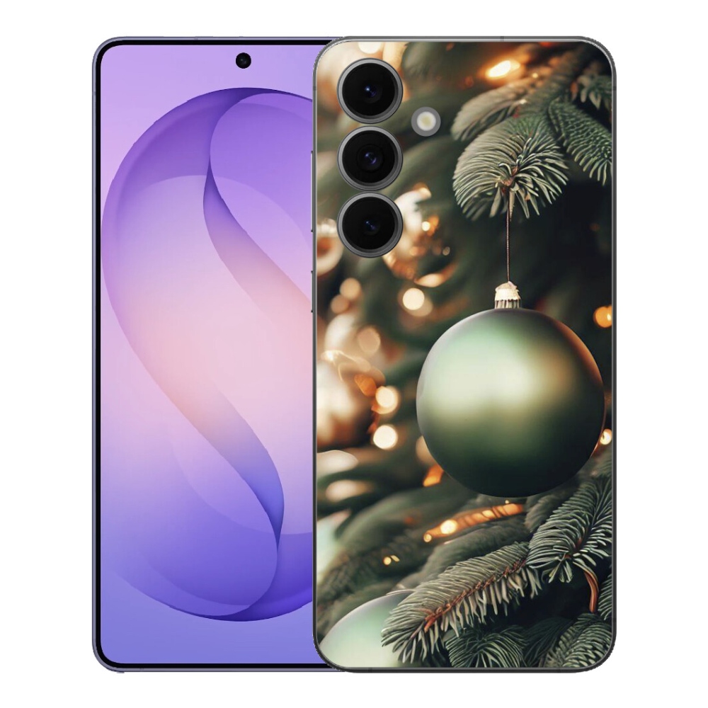 Gélový kryt mmCase na Samsung Galaxy S26 FE - vianočné ozdoby 1
