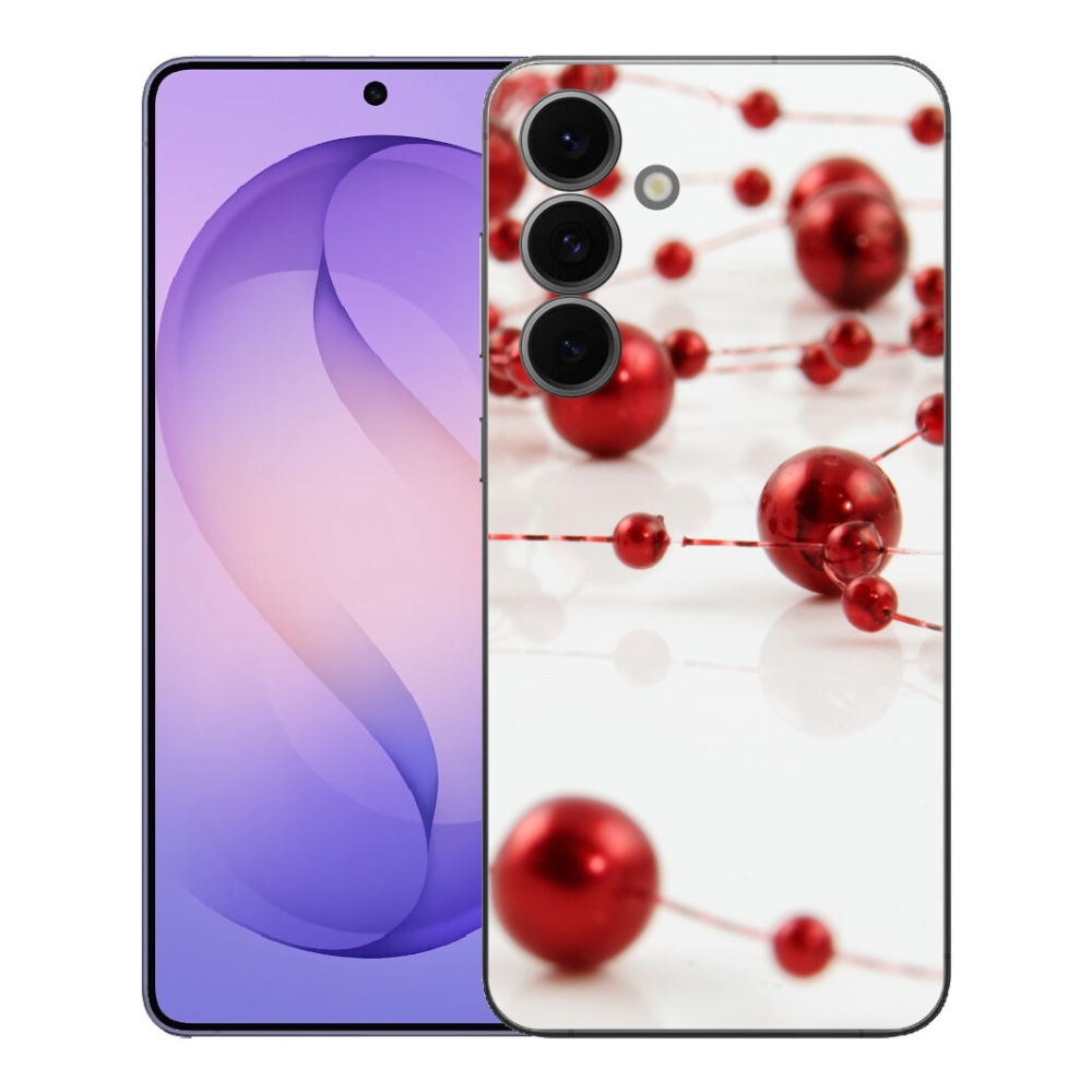 Gélový kryt mmCase na Samsung Galaxy S26 FE - vianočná reťaz